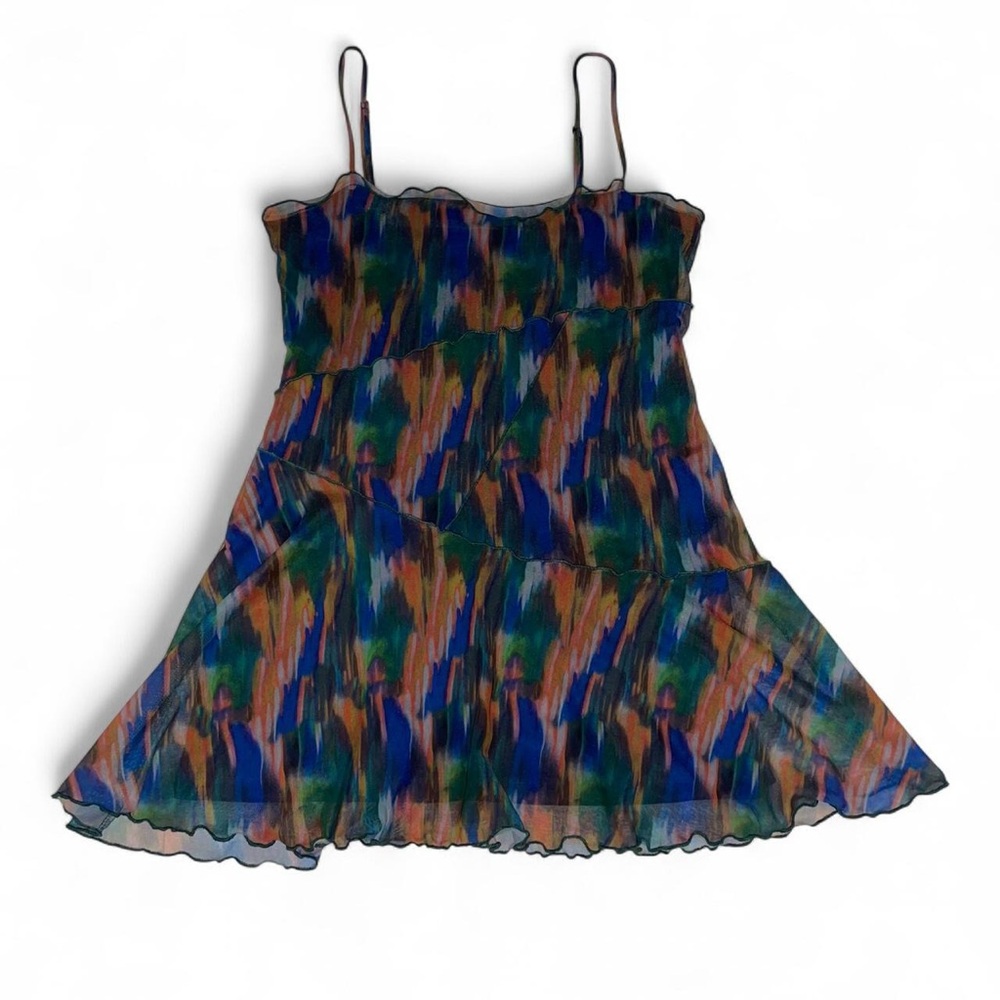 Urban Outfitters Mesh Lined Mini Dress, size S